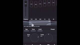 good Eq setting for Poweramp music player [upl. by Naicul]