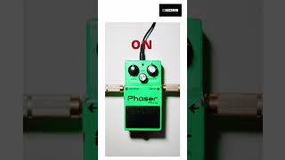 Phaser vs Flanger BOSS PEDAL [upl. by Bobker]