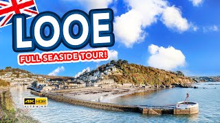 LOOE CORNWALL  Full tour of holiday seaside town Looe [upl. by Aniehs]