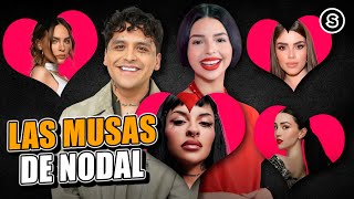 De Belinda a Ángela Aguilar Los amores de Christian Nodal  Reportaje [upl. by Nazarius]