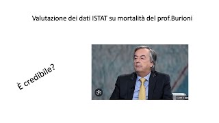 Prof Burioni su dati mortalità ISTAT [upl. by Cavanagh]