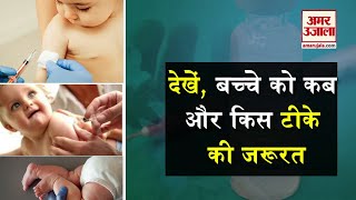 National Vaccination Day  बच्चे को कब और किस टीके की जरूरत [upl. by Yorle]