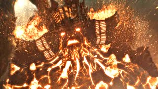 Dantes Inferno  Giant Demon Destroys Hell Scene 4K 60FPS [upl. by Brett263]