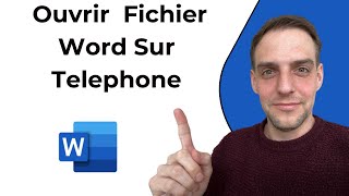 Comment Ouvrir Un Fichier Word Sur Telephone [upl. by Niamrahc]