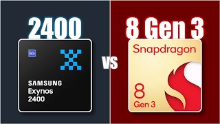 Exynos 2400 vs Snapdragon 8 Gen 3 [upl. by Alberik]