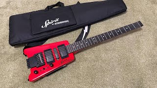 UNBOXING  STEINBERGER Spirit GTPRO DELUXE NO DEMO [upl. by Pascal491]