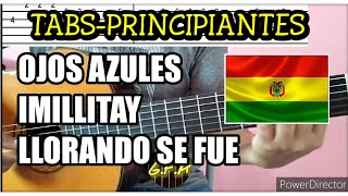 GFA OJOS AZULESIMILLITAYLLORANDO SE FUE PunteotutorialGuitarraPrincipiantes [upl. by Adlare92]