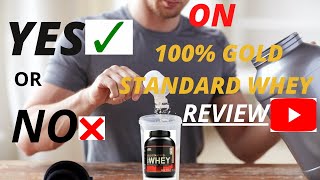 on gold standard 100 whey protein review kaise use kare how to use HINDI Fitness Fiction [upl. by Higley]