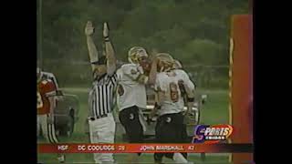 OVAC football 2003  Monroe Central v Caldwell [upl. by Arahs]