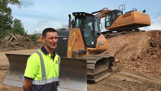 Europe CASE Customer Testimonial  Woods Waste UK  1150M Dozer [upl. by Barrus772]