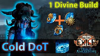 Cold DoT Occultist  1 Divine Orb  Path of Exile 322 [upl. by Denice]