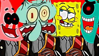 Scary SpongeBobEXE amp Loco Squidward  Skibidi Toilet Meme Song Cover [upl. by Eseilenna116]