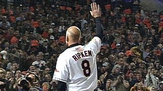 BOSBAL Ripken takes the final atbat of his career [upl. by Zielsdorf]