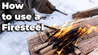 How to use a Firesteel [upl. by Tinaret508]