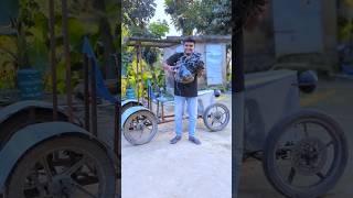 Making homemade RC tractor 🚜 bike engine shots project sujanexperiment [upl. by Schuh456]