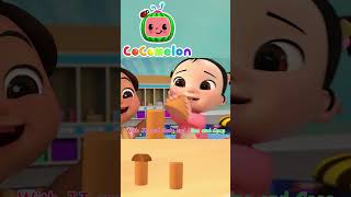 Lets Build a Tower Shorts  CoComelon Nursery Rhymes and Kids Songs [upl. by Flan847]