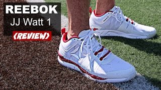 Reebok JJ Watt 1 Shoes REVIEW [upl. by Norra254]