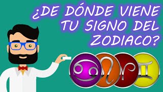 ¿De dónde viene tu signo del Zodiaco [upl. by Eiboh]