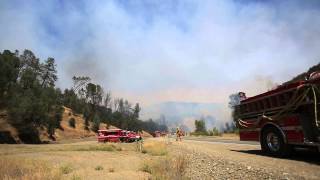 Crews monitor the Rocky Fire Monday Aug 3 [upl. by Peti]