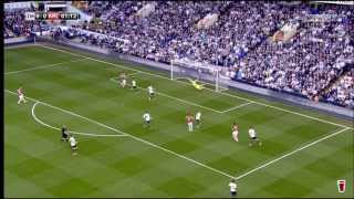 Tomas Rosicky goal vs Tottenham HD 01 with Martin Tyler commentary 4314 [upl. by Ainiger]