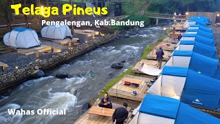 Telaga Pineus Camping Riverside Pengalengan Kab Bandung [upl. by Ruhtra]