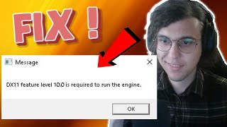 SOLUCIÓN Error DX11 Feature Level 100 is Required to Run the Engine Valorant Fortnite PUBG ARK [upl. by Ttelrahc]