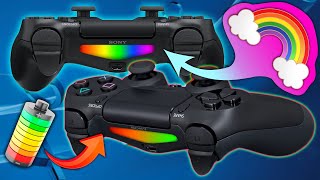 Customize the Lightbar on DualShock 4 on PC  DS4Windows  Rainbow mode and more [upl. by Nylatsirk]