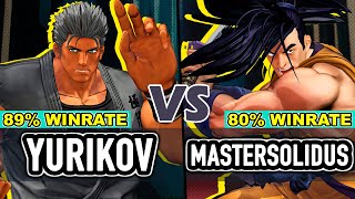 KOF XV ▰ Yurikov RyoMeitenkunIsla vs Mastersolidus HaohmaruRyoYamazaki [upl. by Zilada618]