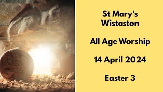 14 April 2024 Live in church and online worship from St Mary’s Wistaston Crewe [upl. by Bertha]