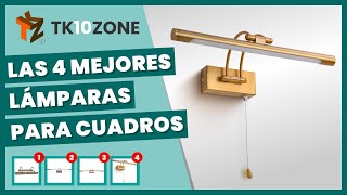 Las 4 mejores lámparas para iluminar cuadros de pared [upl. by Yeltnerb]