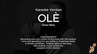 ENISA  Olé World Cup Song Karaoke Version [upl. by Hgielrac698]