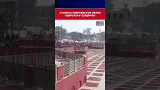 Diwali 2024 Holy City Of Ayodhya Decked Up For Grand Deepotsav Ceremony Watch Video shorts [upl. by Occer]