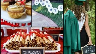 25 DIY Graduation Party Ideas [upl. by Eadrahc]