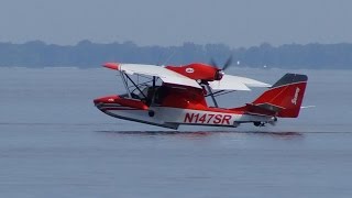 Flying the Progressive Aerodyne Searey Elite Amphibious Light Sport Aircraft – AINtv [upl. by Amaryl]