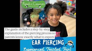 Kids Ear Piercing Pigtails amp Crewcuts Greenville SC Releases New Parents Guide [upl. by Dorice]