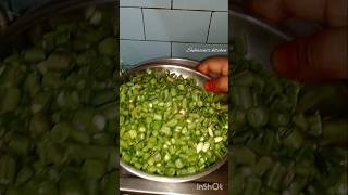 Nenu Chese beans fry 😋💪 [upl. by Latisha]