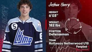 Fenplast QMJHL Prospects  Joshua Henry [upl. by Ignatzia]