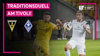 Alemannia Aachen – SV Waldhof Mannheim Highlights mit LiveKommentar  3 Liga  MAGENTA SPORT [upl. by Dahaf580]