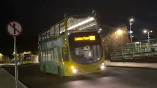 11908 GoAhead Ireland Bus Hazelhatch amp Celbridge Railway Station [upl. by Einnaj184]