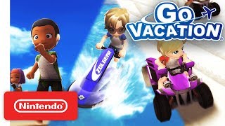 Go Vacation  The Vacation Starts Now  Nintendo Switch [upl. by Ilrahs]