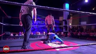 Damon Havok vs Mark Hendry Target Wrestling Carlisle 0724 [upl. by Ong997]