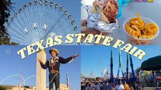 TEXAS STATE FAIR 2024 my first time using a TRAIN in the USA as a KENYAN [upl. by Eimar]