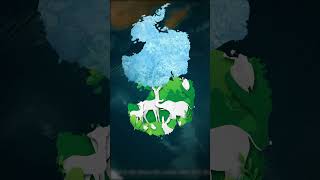 Whats Hidden Under Antarctica map geography upsc [upl. by Bouley]