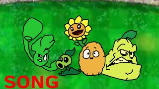 Plants vs Zombies Song Animated Music Video Plants Vs Zombies BENJIxScarlett [upl. by Claudianus]