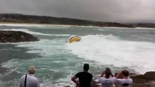 Bermagui harbour near miss [upl. by Brien]