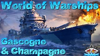 Gascogne und Champagne quotausgegrabenquot 1581 in World of Warships auf Deutsch [upl. by Eninotna]