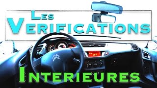 Vérifications intérieures du permis de conduire [upl. by Eisoj]