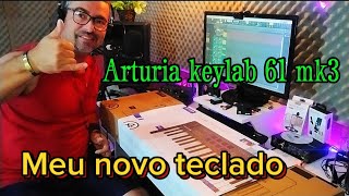 Meu novo teclado arturiakeylab [upl. by Aramas210]