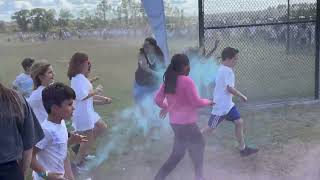 Connerton Elementary school Color Run event [upl. by Brackely]