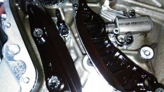 BMW E91 318dA 2011 timing chain replacement [upl. by Pritchett926]